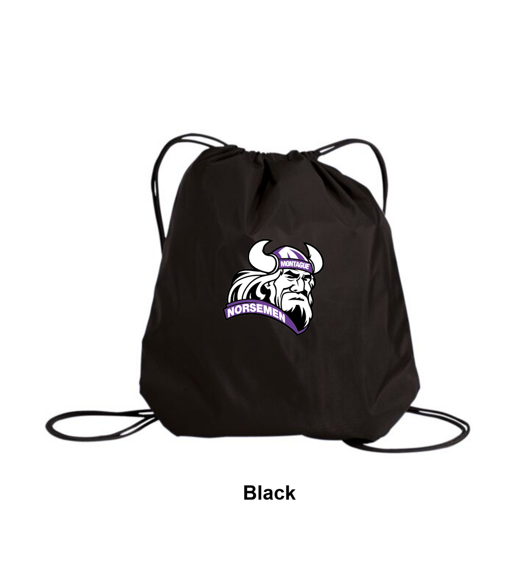 Montague Norsemen Cinch Bag with Purple Logo – Chuckie's Sports