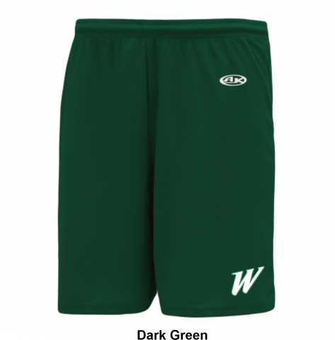 Prince Edward Island Whitecaps W Logo AK Apparel Short With Pockets