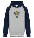 West Royalty Rockets - Hometown - Everyday Cotton Two Tone Hoodie