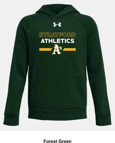 Stratford Athletics Under Armour Rival Fleece Hoodie - Baseline