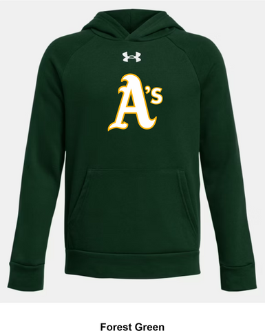 Stratford Athletics Under Armour Rival Fleece Hoodie - Front N' Centre