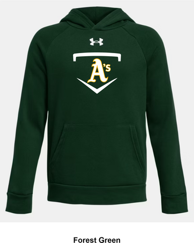 Stratford Athletics Under Armour Rival Fleece Hoodie - Home Plate