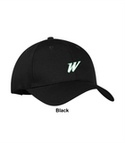 Prince Edward Island Whitecaps W Logo Cotton Twill Adjustable Hat