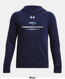 Summerside Capitals Under Armour Rival Fleece Hoodie - Two Line