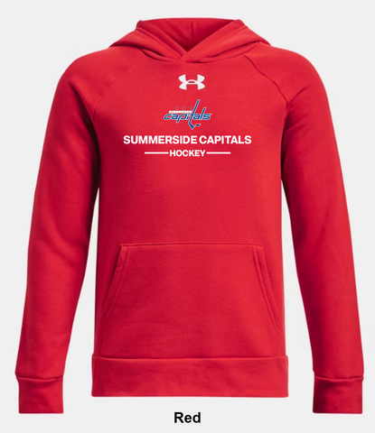 Summerside Capitals Under Armour Rival Fleece Hoodie - Two Line