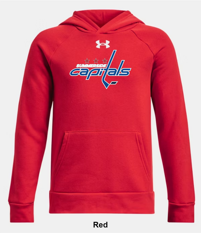Summerside Capitals Under Armour Rival Fleece Hoodie - Front N' Centre