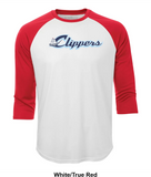 Three Rivers Clippers Pro Team 3/4 Sleeve Baseball Jersey