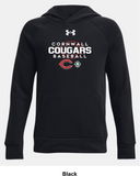 Cornwall Cougars Under Armour Rival Fleece Hoodie - Authentic
