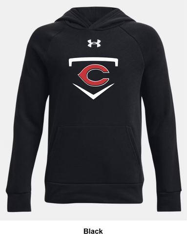 Cornwall Cougars Under Armour Rival Fleece Hoodie - Home Plate