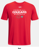 Cornwall Cougars Under Armour Team Tech T-Shirt - Authentic