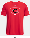 Cornwall Cougars Under Armour Team Tech T-Shirt - Home Plate