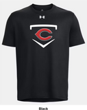 Cornwall Cougars Under Armour Team Tech T-Shirt - Home Plate