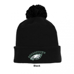 Georgetown Eagles Pom Pom Toque