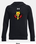 North River Flames Under Armour Rival Fleece Hoodie - Front N' Centre
