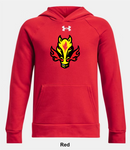North River Flames Under Armour Rival Fleece Hoodie - Front N' Centre