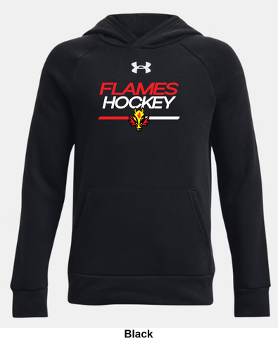 North River Flames Under Armour Rival Fleece Hoodie - Line Change