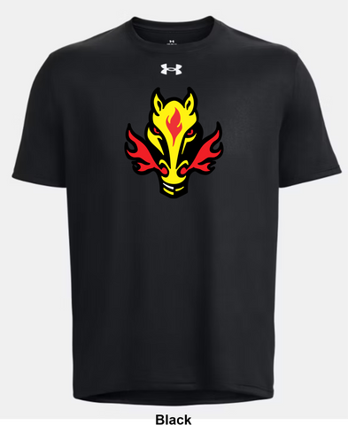 North River Flames Under Armour Team Tech T-Shirt - Front N' Centre