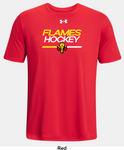 North River Flames Under Armour Team Tech T-Shirt - Line Change
