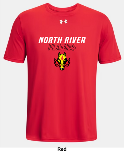 North River Flames Under Armour Team Tech T-Shirt - Sidelines