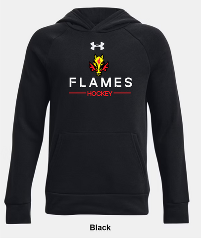 North River Flames Under Armour Rival Fleece Hoodie - Slap Shot