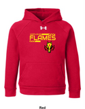 North River Flames Under Armour Rival Fleece Hoodie - Top Shelf