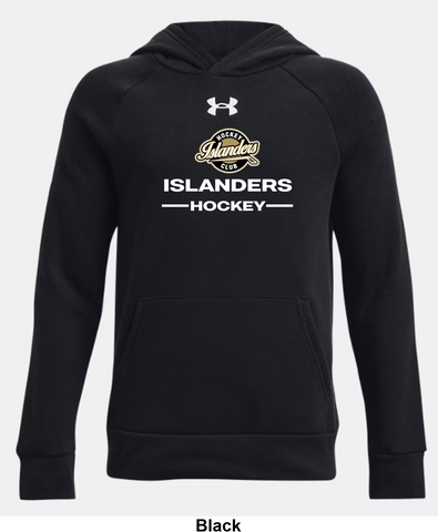GCMHA Islanders Under Armour Rival Fleece Hoodie - Two Line
