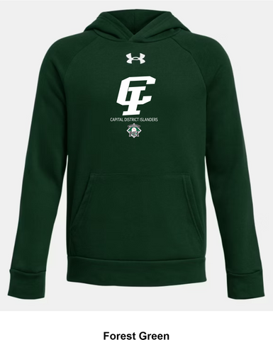 Capital District Islanders Under Armour Rival Fleece Hoodie - Hometown