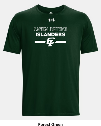 Capital District Islanders Under Armour Team Tech T-Shirt - Baseline