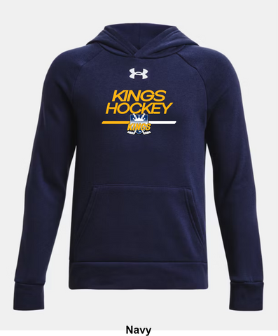 Kings County Kings (Gold) Under Armour Rival Fleece Hoodie - Line Change