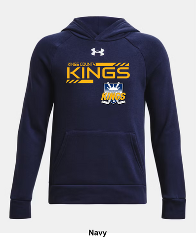 Kings County Kings (Gold) Under Armour Rival Fleece Hoodie - Top Shelf