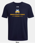 Kings County Kings (Gold) Under Armour Team Tech T-Shirt - Two Line