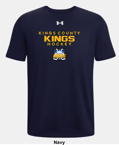 Kings County Kings (Gold) Under Armour Team Tech T-Shirt - Authentic