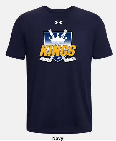 Kings County Kings (Gold) Under Armour Team Tech T-Shirt - Front N' Centre