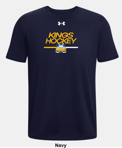 Kings County Kings (Gold) Under Armour Team Tech T-Shirt - Line Change