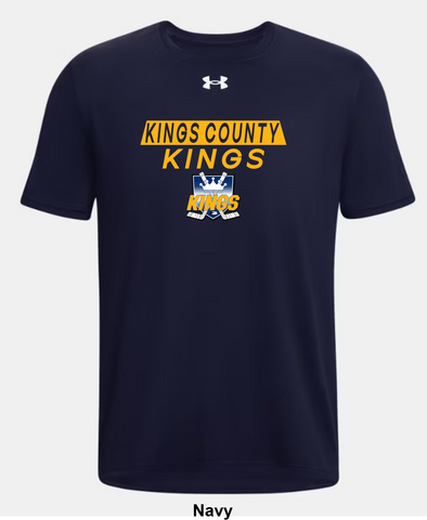 Kings County Kings (Gold) Under Armour Team Tech T-Shirt - Playmaker