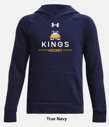 Kings County Kings (Gold) Under Armour Rival Fleece Hoodie - Slap Shot