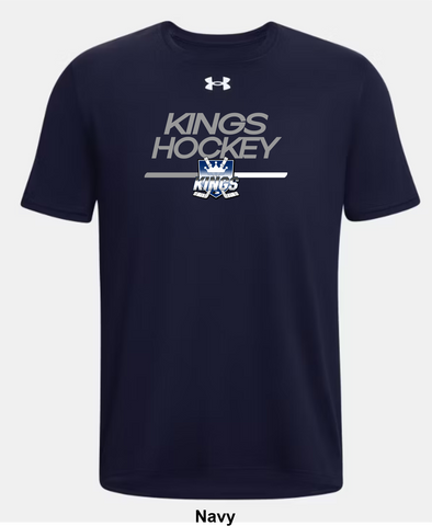 Kings County Kings (Grey) Under Armour Team Tech T-Shirt - Line Change