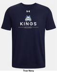Kings County Kings (Grey) Under Armour Team Tech T-Shirt - Slap Shot