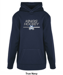 Kings County Kings (Grey) - Line Change - Game Day Fleece Hoodie