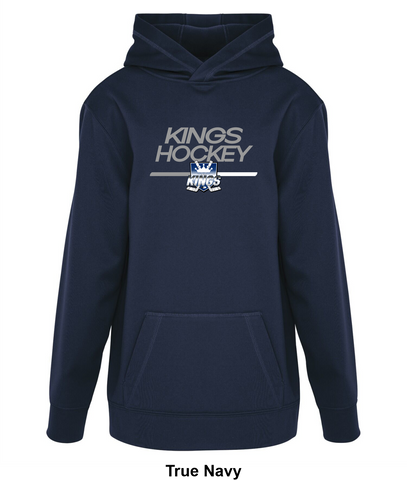 Kings County Kings (Grey) - Line Change - Game Day Fleece Hoodie