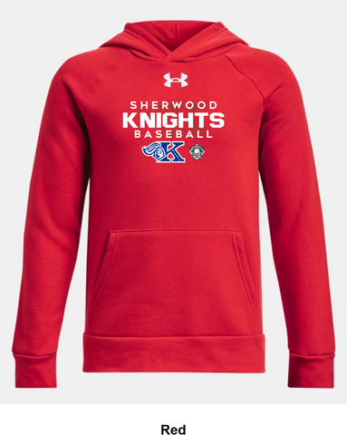 Sherwood Knights Under Armour Rival Fleece Hoodie - Authentic