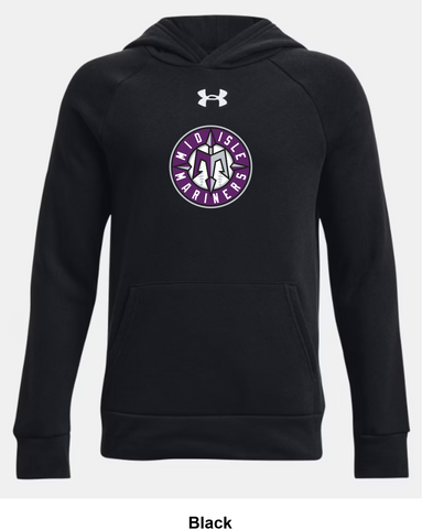 Mid Isle Mariners Under Armour Rival Fleece Hoodie - Front N' Centre