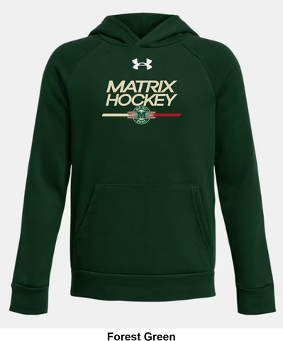 Mid Isle Matrix Under Armour Rival Fleece Hoodie - Line Change