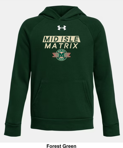 Mid Isle Matrix Under Armour Rival Fleece Hoodie - Playmaker