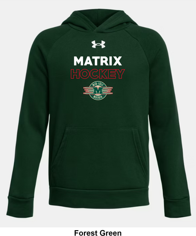 Mid Isle Matrix Under Armour Rival Fleece Hoodie - Showcase