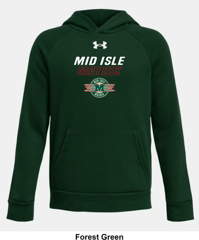 Mid Isle Matrix Under Armour Rival Fleece Hoodie - Sidelines