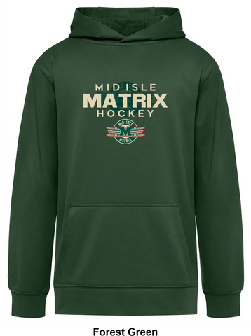 Mid Isle Matrix - Authentic - Essential Performance Hoodie