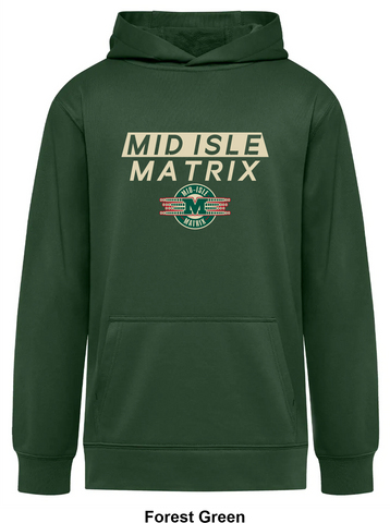 Mid Isle Matrix - Playmaker - Essential Performance Hoodie