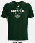 Mid Isle Matrix Under Armour Team Tech T-Shirt - Authentic