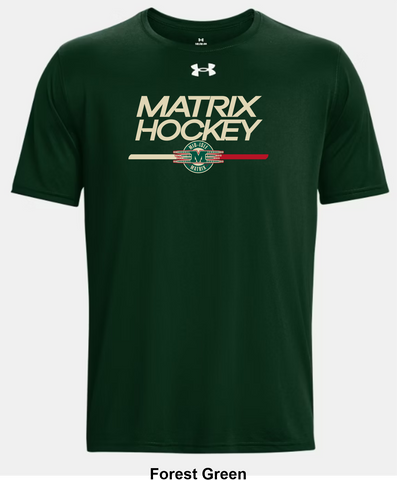 Mid Isle Matrix Under Armour Team Tech T-Shirt - Line Change